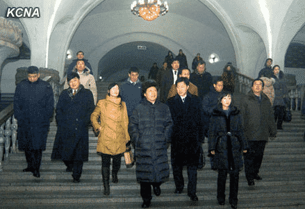 Chinese Delegation Visits Mangyongdae