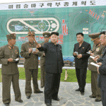 Kim Jong Un Visits Construction Site of Mirim Riding Club
