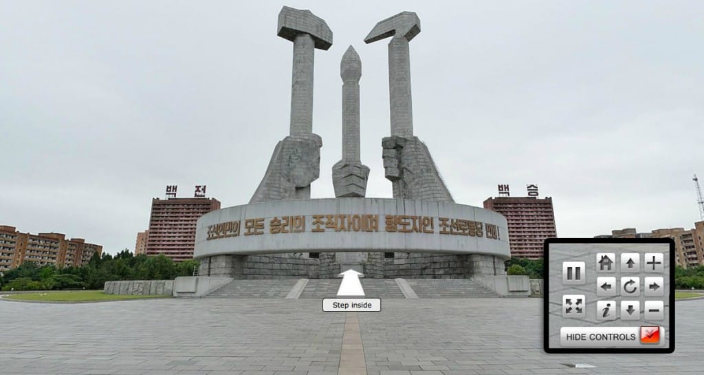 3D Panorama of Pyongyang North Korea