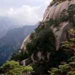 A Rocky Cliff of Sujong Peak - DPRK