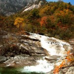Hapsumok Falls in Sonha Valley - DPRK