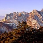 Lower Kwangum Peak in Early Winter- DPRK
