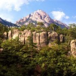 Mysteriously Shaped Rocks of Sujong Peak - DPRK