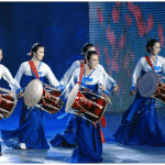 National Folk Art Troupe Performs in Dandong, China