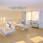 Kim Jong Un Looks round Construction Site of Children's Hospital Near Completion