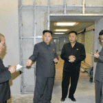 Kim Jong Un Looks round Construction Site of Children's Hospital Near Completion