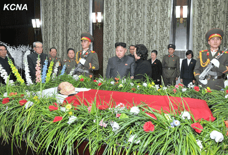 Kim Jong Un Visits Bier of Late Kim Kuk Thae