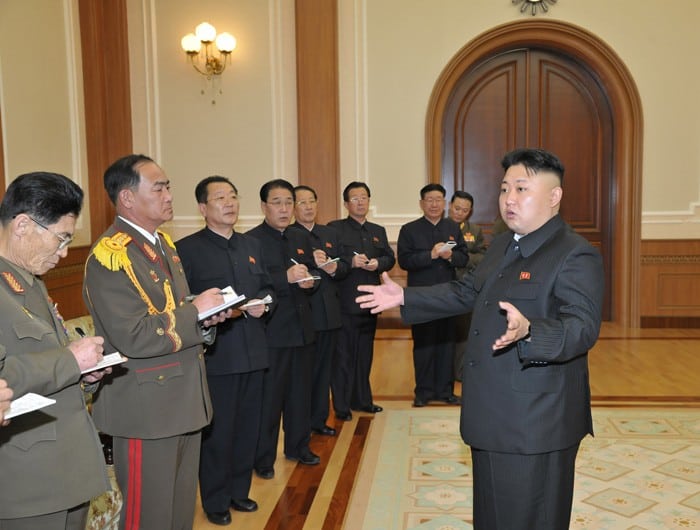 Kim Jong Un Guides Concert of KPA Military Band