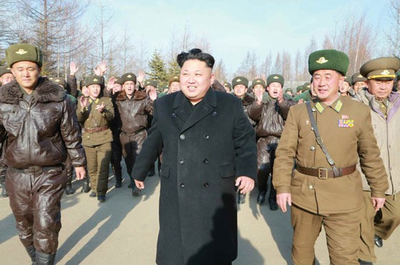 Kim Jong Un Inspects KPA Air and Anti-Air Force Unit