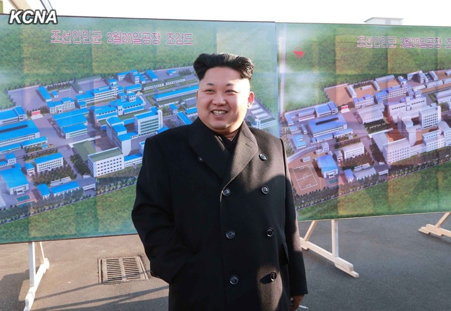 Supreme Commander Kim Jong Un Inspects Factory of KPA