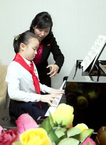 Han Il Yong, 12, is renowned as a star in the pianists’ world.