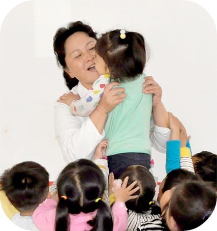 Kim Myong Hwa, chief nurse of the Ryongsong Nursery in Ryongsong District,  has sent all her children for military service to defend their country.