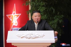 <strong>Respected Comrade Kim Jong Un Makes Significant Speech at Banquet for Celebrating KPA Birthday</strong>
