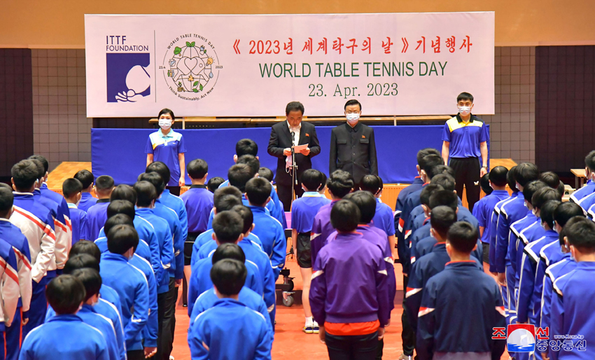 International Table Tennis Federation meetup in DPRK